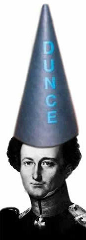 Illustration: Clausewitz as Dunce